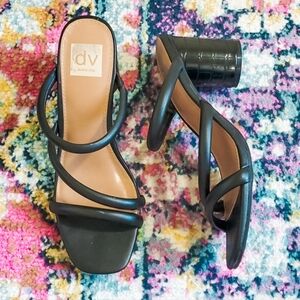 DV Dolce Vita Strappy Myla Chunky Heels